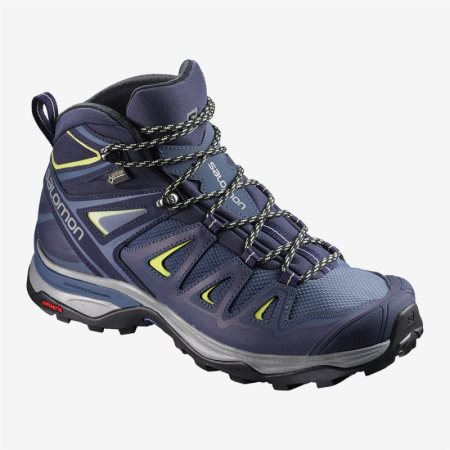 Scarpe Trekking Salomon X ULTRA 3 MID GTX W Donna Blu Marino IT 9-I83